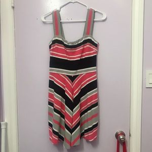 Burberry Republic- Milly Collection Striped Dress